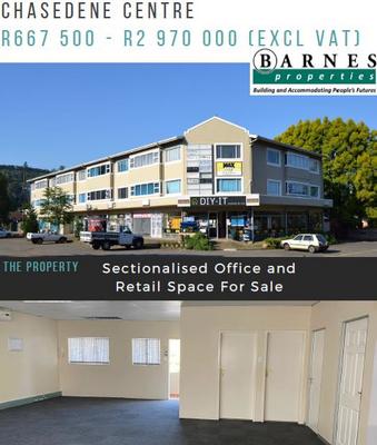 Commercial Office & Retail Space For Sale in Chasedene, Pietermaritzburg